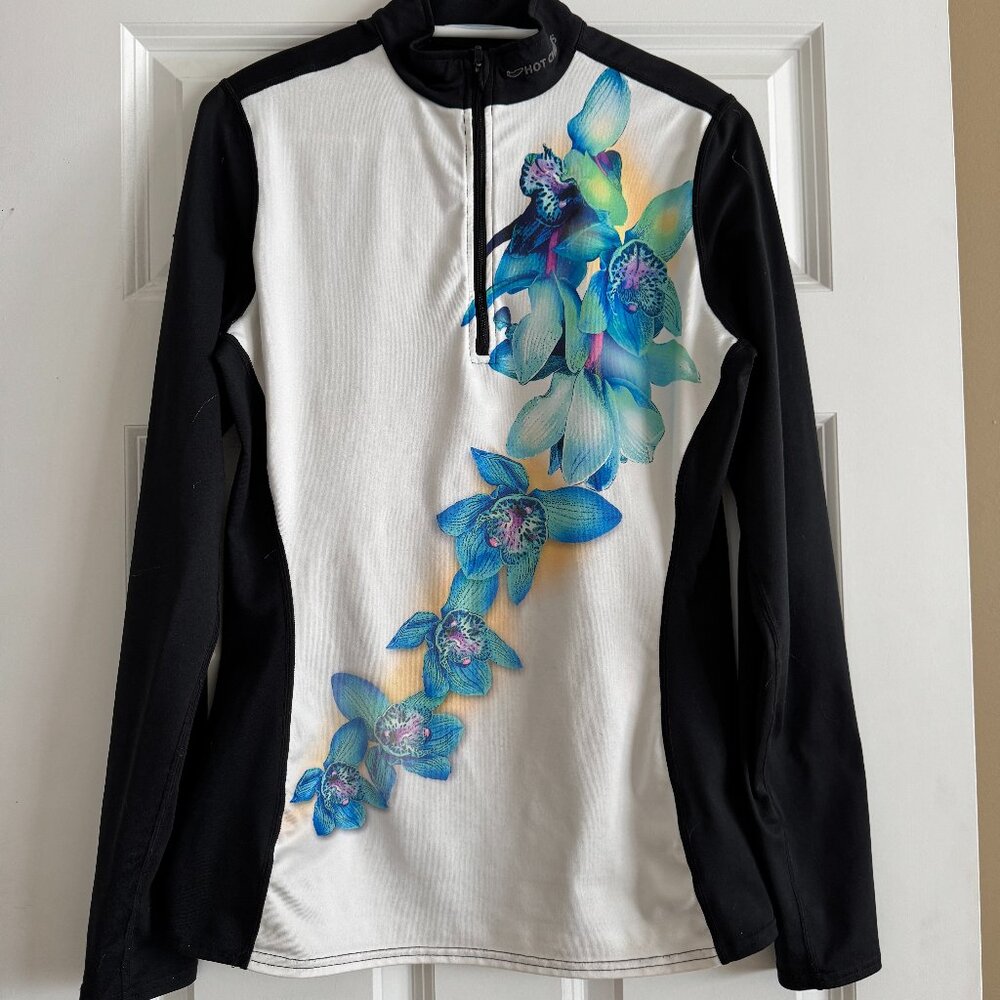 Hot Chilly's Base layer 1/4 zip. Great condition and very attractive